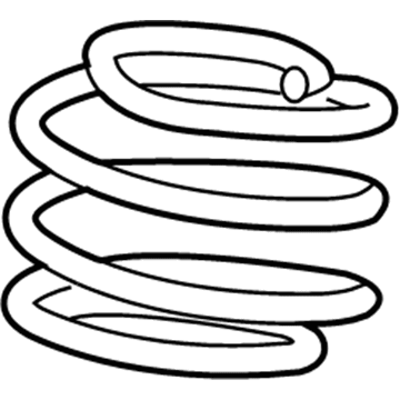 Mopar 4862003AB Front Suspension-Coil Spring