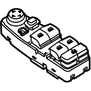 BMW 61-31-9-208-109 Door Window Switch Left