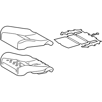 Lexus 71102-53700-A4 SEAT SUB-ASSY, FR LH