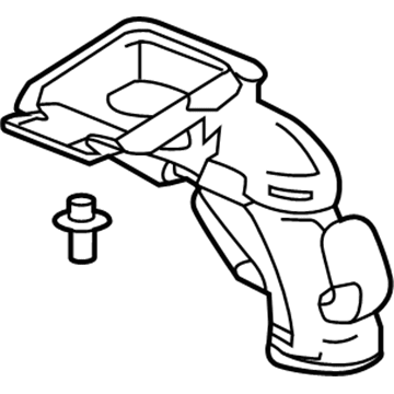 Honda 17254-5A2-A00 Tube Assembly C, Air I