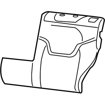 Mopar 68290197AA Foam-Seat Back