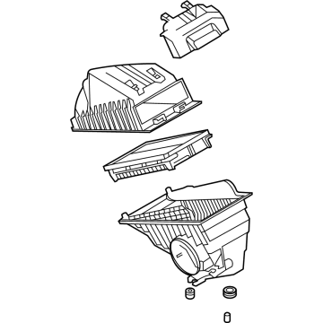 Hyundai 28110-L0400 Cleaner Assembly-Air