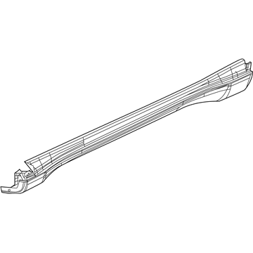 Mopar 5UP22RXFAB Molding-SILL