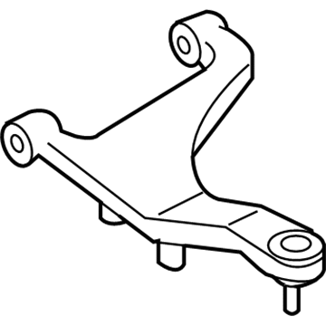 Infiniti 55502-JL01A Rear Upper Suspension Arm Assembly, Left