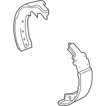 Mopar 68000248AA Shoe-Drum