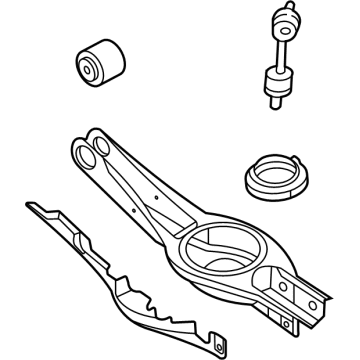 Hyundai 55211-N9050 ARM COMPLETE-RR LWR, RH