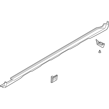 Hyundai 87752-K2000-CA Moulding Assembly-Side Sill, RH