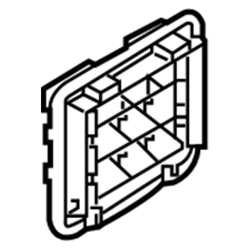 Hyundai 97510-D3000 Grille Assembly-Air Extractor, LH