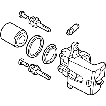 Mopar 5142565AB CALIPER-Disc Brake