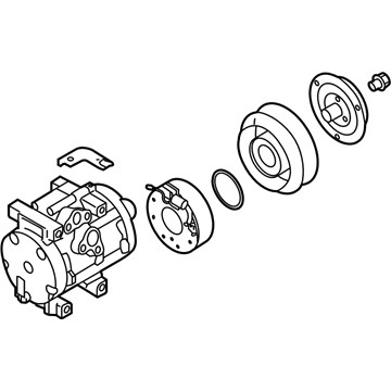 Kia 977013E200RU Reman Compressor Assembly