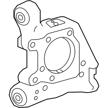 Infiniti 43018-5NA0A Housing Assy-Rear Axle, RH