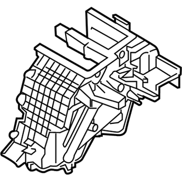 Kia 971353T000 Case-Heater & EVAPORATOR