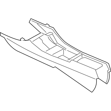 BMW 51-16-9-204-253 Carrier, Centre Console