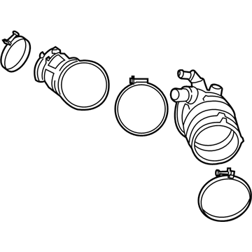 Hyundai 28130-B8950 Hose Assembly-Air Intake