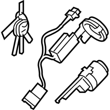 Kia 819003FB00 Ignition Lock Cylinder