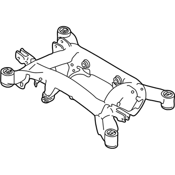 BMW 33-31-2-229-531 Rear Axle Carrier