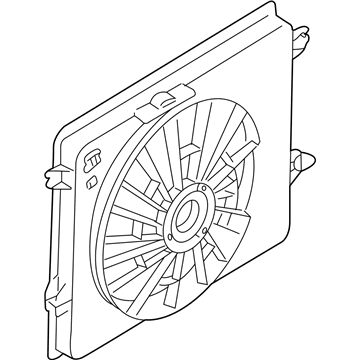 Nissan 21483-7B000 SHROUD Assembly