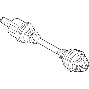 BMW 31-60-5-A2E-057 OUTPUT SHAFT LEFT