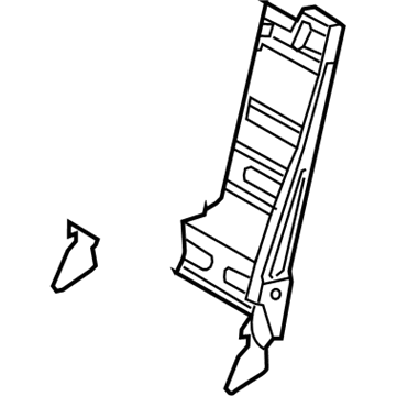 Hyundai 89302-0W400 Frame Assembly-3rd Seat Back, LH