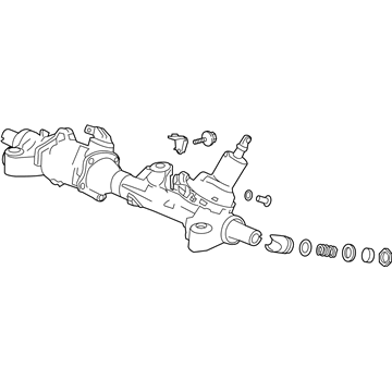 Acura 53601-TZ3-A01 Sub Complete , G/Box