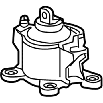 Acura 50830-TA0-A12 Rubber Assembly, Front Engine Mounting