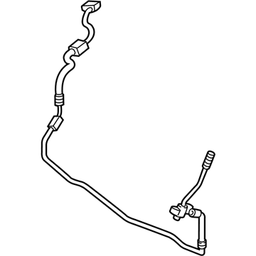 BMW 64-50-9-353-261 Pressure Pipe