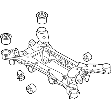 Hyundai 55405-2M100 Crossmember-Rear