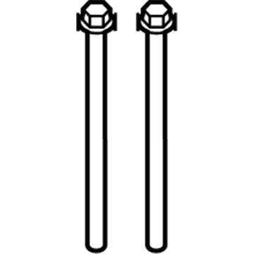 Mopar 6507268AA Bolt-HEXAGON FLANGE Head