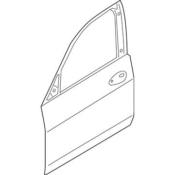 BMW 41-51-8-738-555 Door Front Left