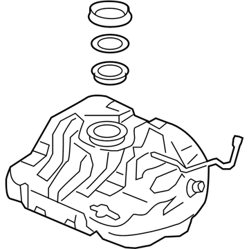 Honda 17044-SNC-L01 Tank Set, Fuel