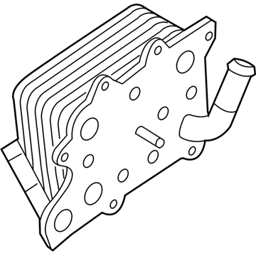 Ford LC3Z-6A642-B Oil Cooler Assembly