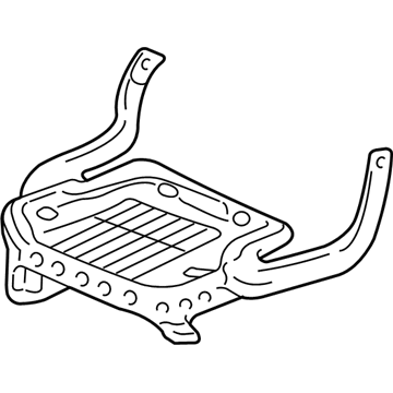 Honda 81336-S9V-A03 Frame, R. Middle Seat Cushion