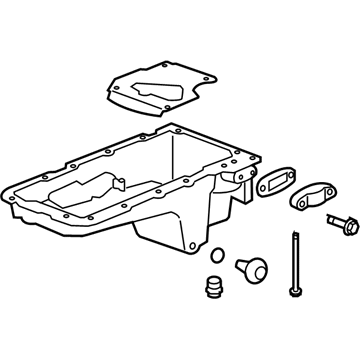 GM 12624621 Pan Asm-Oil