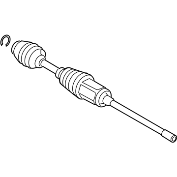 BMW 31-60-8-694-342 Front Right Cv Axle Assembly