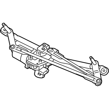 BMW 61-61-7-350-657 Windshield Wiper Motor