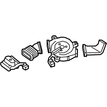 Nissan 87334-3JC9A Blower Unit Assembly