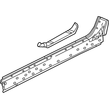 GM 42395678 Rocker Reinforcement