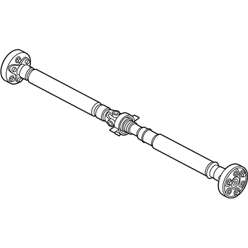 BMW 26-10-7-631-347 Rear Drive Shaft Assembly