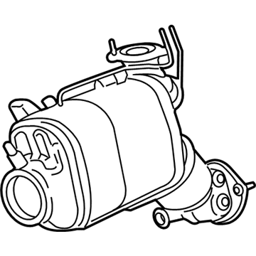 BMW 18-32-8-580-684 Catalytic Converter