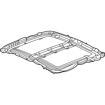 GM 84819015 Sunroof Frame