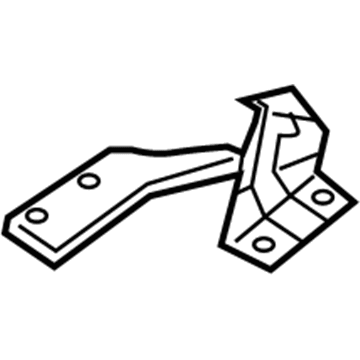 Nissan 65401-1KA0A Hinge Assembly - Hood, LH