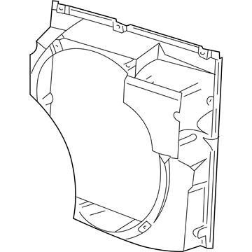 BMW 64-54-6-905-616 Compression Shroud