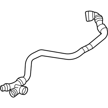 BMW 17-12-8-053-466 HOSE CHARGE AIR COOLER