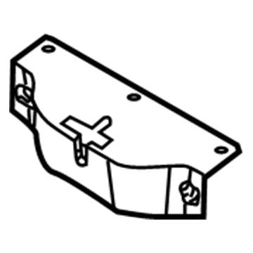 Hyundai 81195-2E000 Cover-Hood Latch