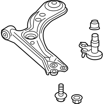 Honda 51350-T7W-A00 Arm, Right Front (Lower)