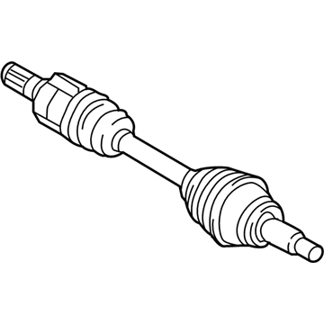 Hyundai 49500-G2000 Shaft Assembly-Drive, LH