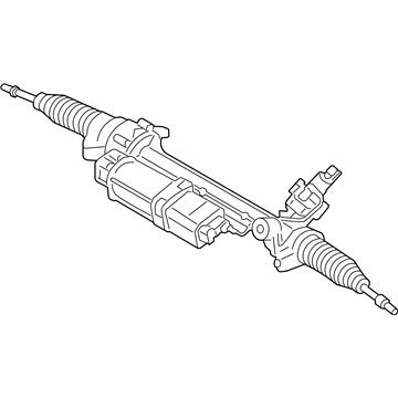 BMW 32-10-5-A24-387 STEERING GEAR, ELECTRIC