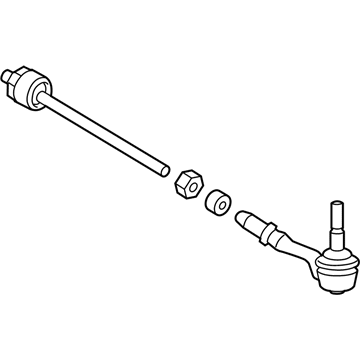 BMW 32-10-6-787-472 Steering Linkage Tie Rod Assembly