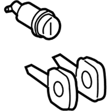 Mopar 5133521AA Cylinder-Door Lock