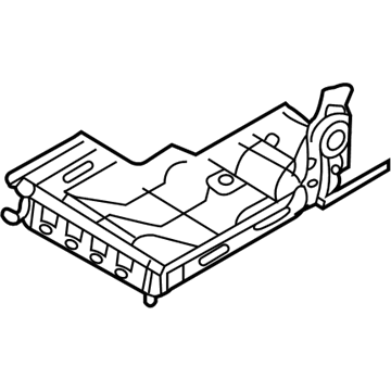 Kia 896204D110 Track & Removal Assembly